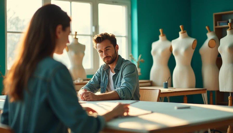 Visual context for clothing retailer business shifts